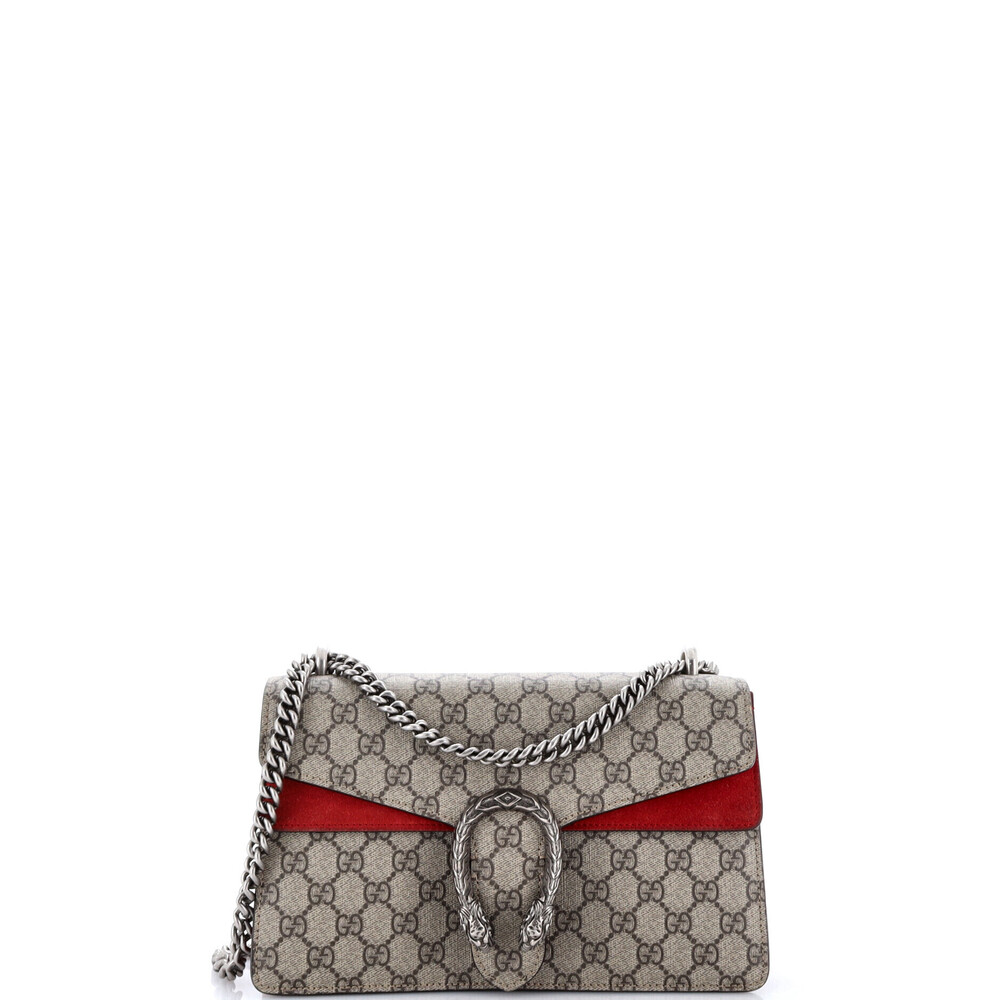 Gucci Small Dionysus Bag GG Coated Canvas